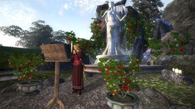 Gardens of Cyrodiil - Shrine of the Mother of the Rose