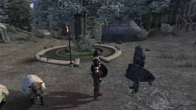 Warriors Having Words in Folkstead