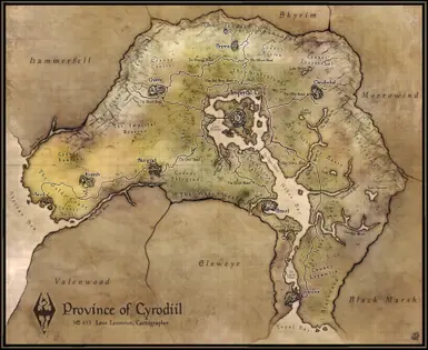 The map from the video by Daniel-André Sørensen