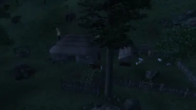 Link's Farm at Night