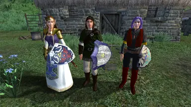 Zelda, Link, and Hilda