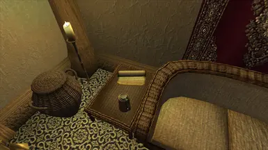Scrolls and Wooden Tankard