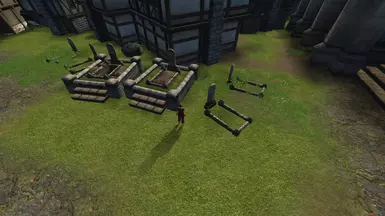 Cleaned up graves.