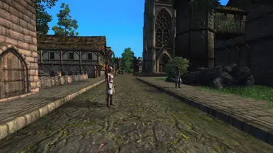  Guards hanging out around the front gates.