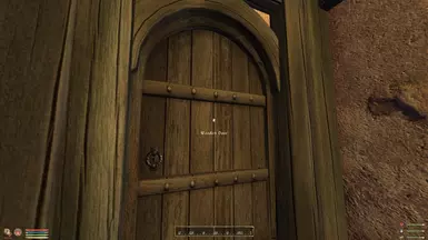 Interior doors that led nowhere are no longer locked.