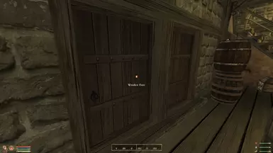 Interior doors that led nowhere are no longer locked.