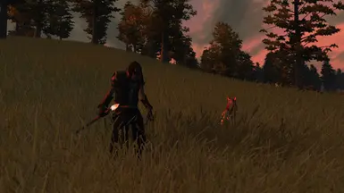 Lich and Undead wolf.