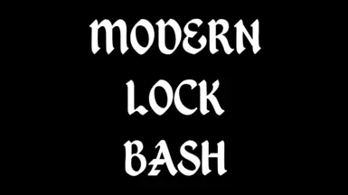 Modern Lock Bash