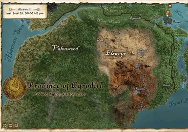 Cyrodiil Map with Elsweyr for Dynamic Map