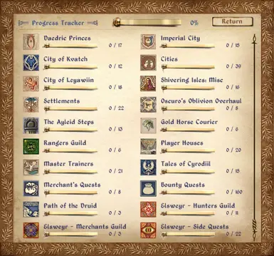 Progress Tracker - Even more Quest INIs