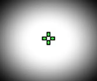 Optional3 - Green Crosshair Reticle