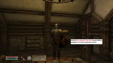 many armors have been added to the game, mainly in the leveled lists