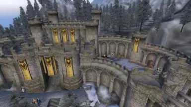 castle and training ground view