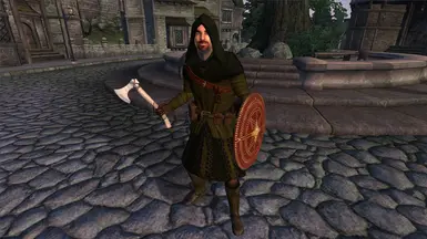 Connor with His Trusty Axe