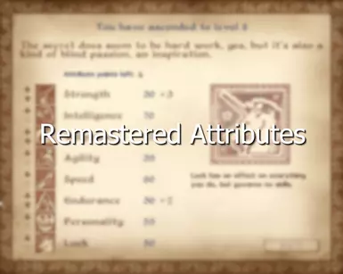 Remastered Attributes