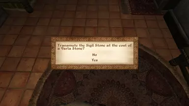 Pick up Sigil Stone to Select New Stone