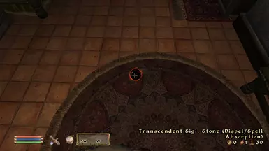 Sigil Stone on the Floor