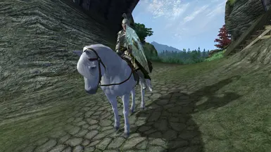 Arwen Undómiel on Horse Back