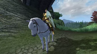 Arwen Undómiel on Horse Back