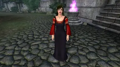 Arwen Undómiel Casual (Arwens blutrotes Magiegewand)