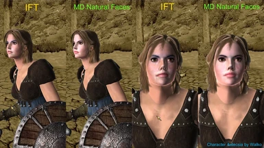 IFT vs MD Natural Faces