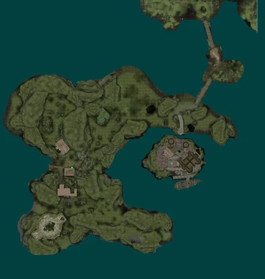Dunkerlore Island Map