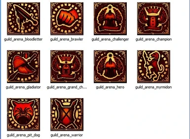 arena guild ranks icons
