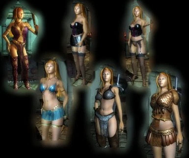 Clothes and armor pack