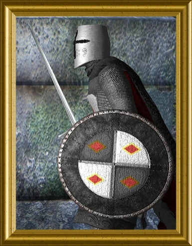 Silver Dragon - Crusader Shield