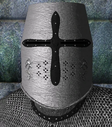 Silver Dragon - Crusader Helmet