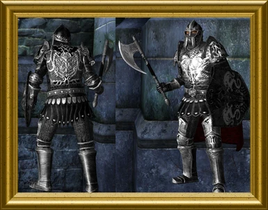 Silver Dragon - Light Male Armor