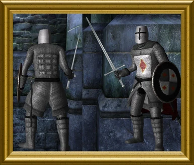 Silver Dragon - Male Crusader Armor
