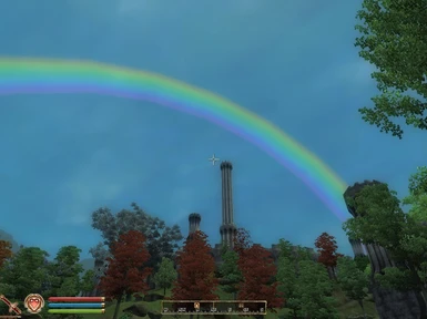 Rainbow over the IC