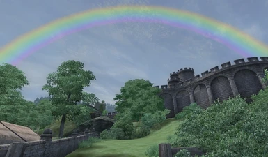 Rainbow near Weynon Priory