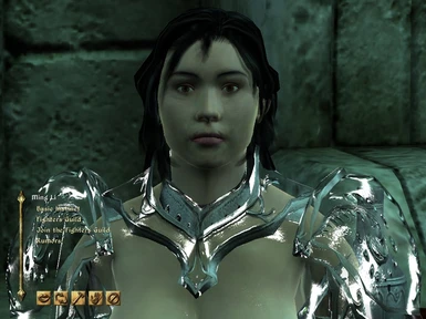 Armourer - her armour is not part of this mod