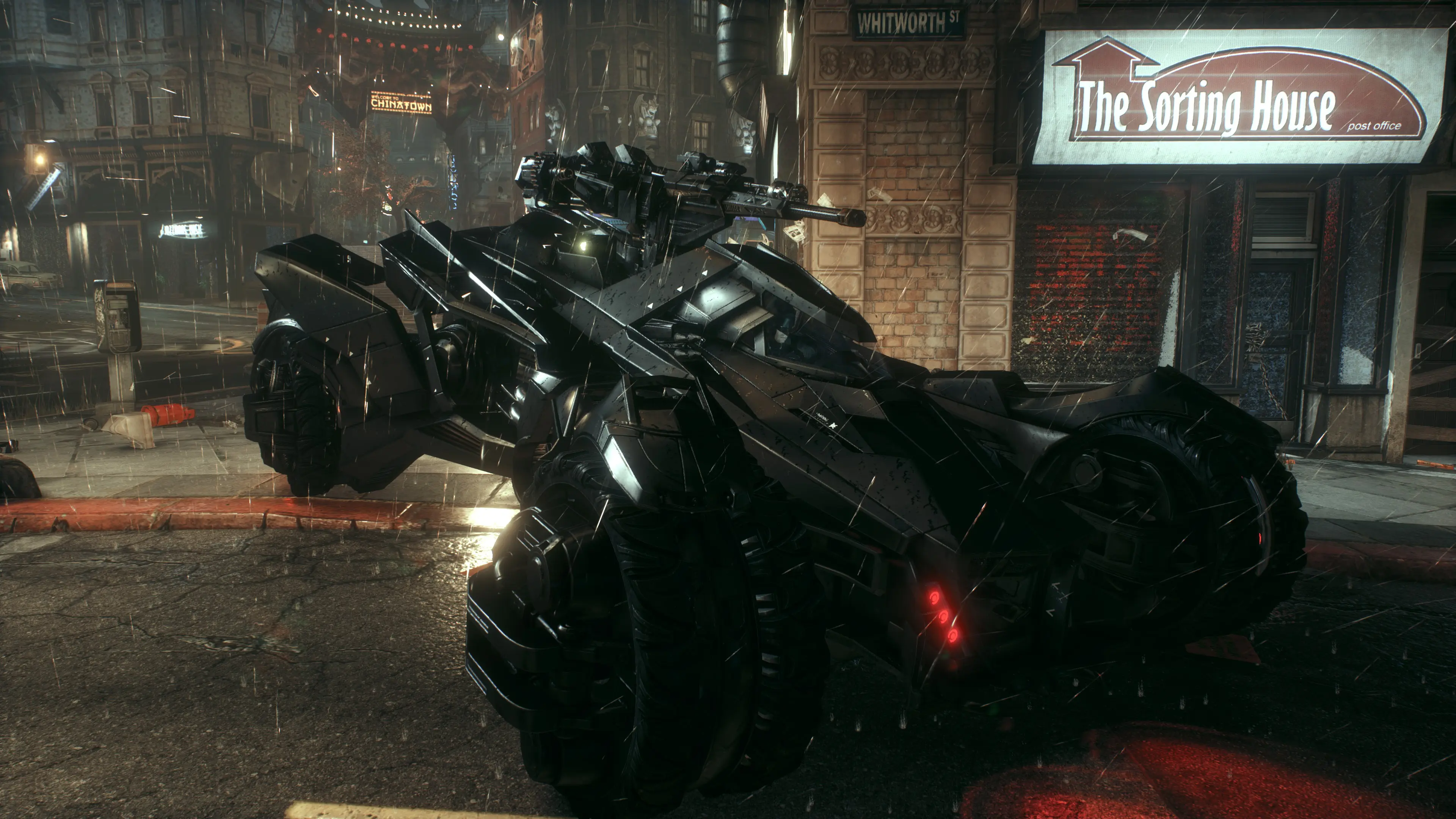 The Batmobile it's time to go to War Suit Slot at Batman: Arkham Knight ...