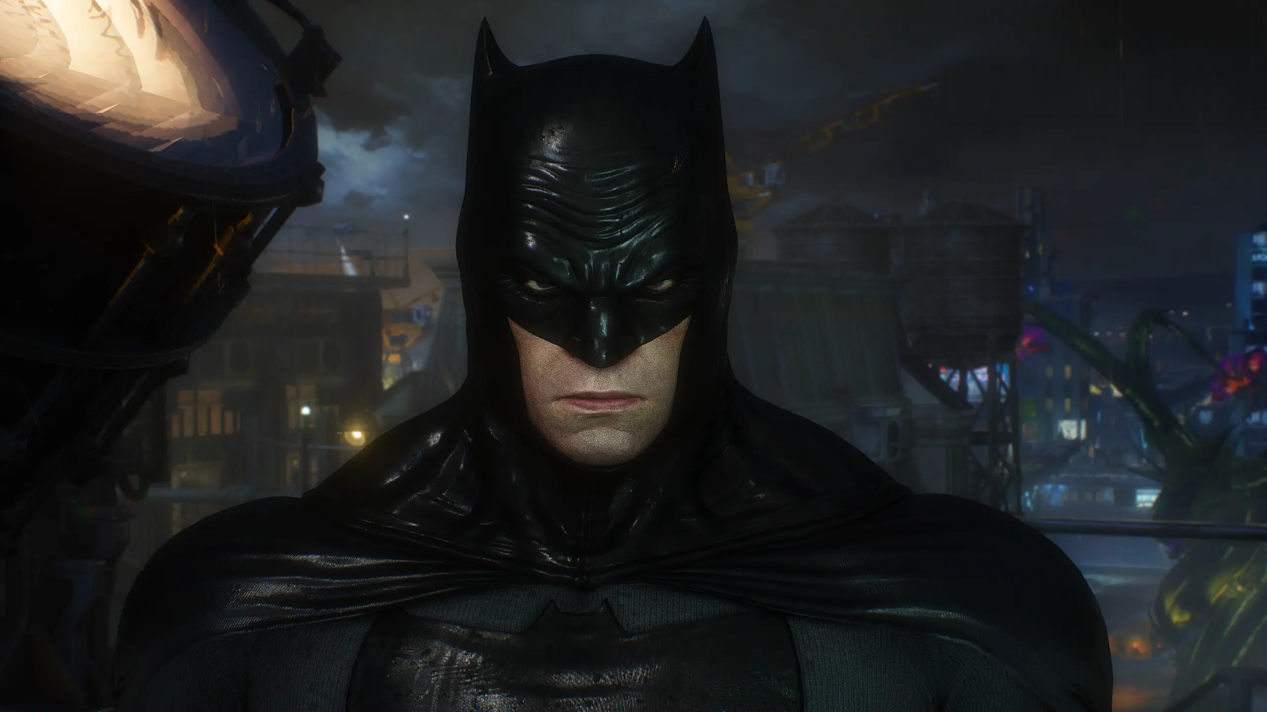 (white Eyes Update) Dark Knight Returns Resculpt At Batman: Arkham 