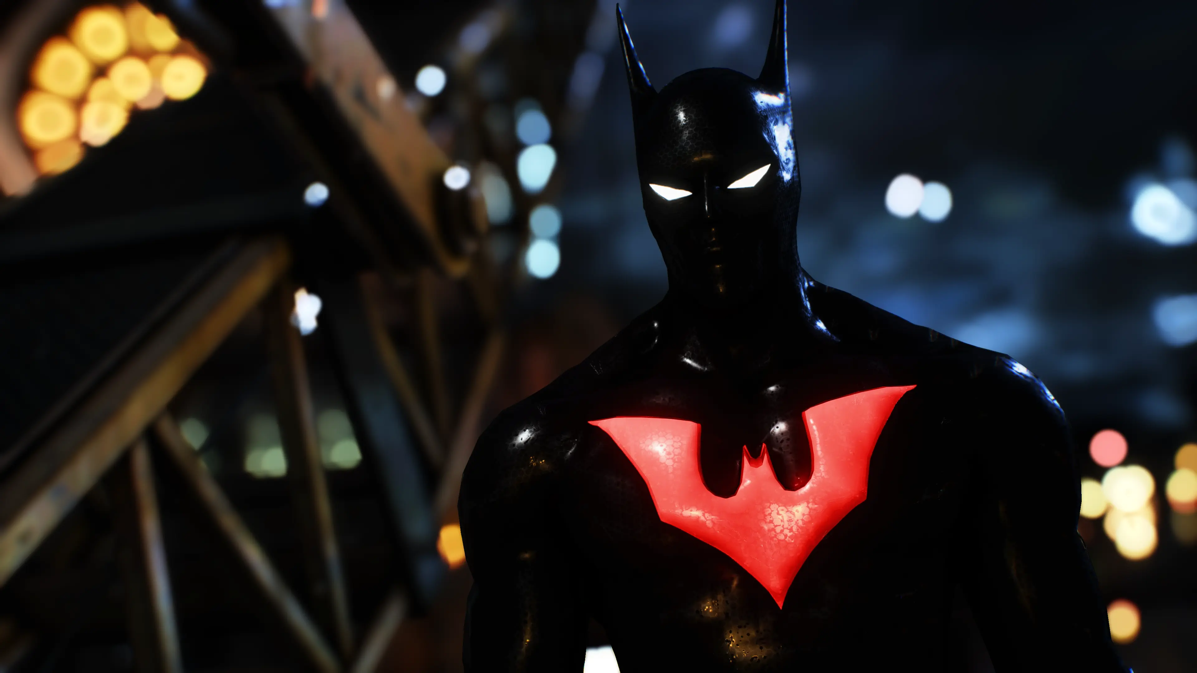 Revamped Batman Beyond (new Suit Slot) At Batman: Arkham Knight Nexus 