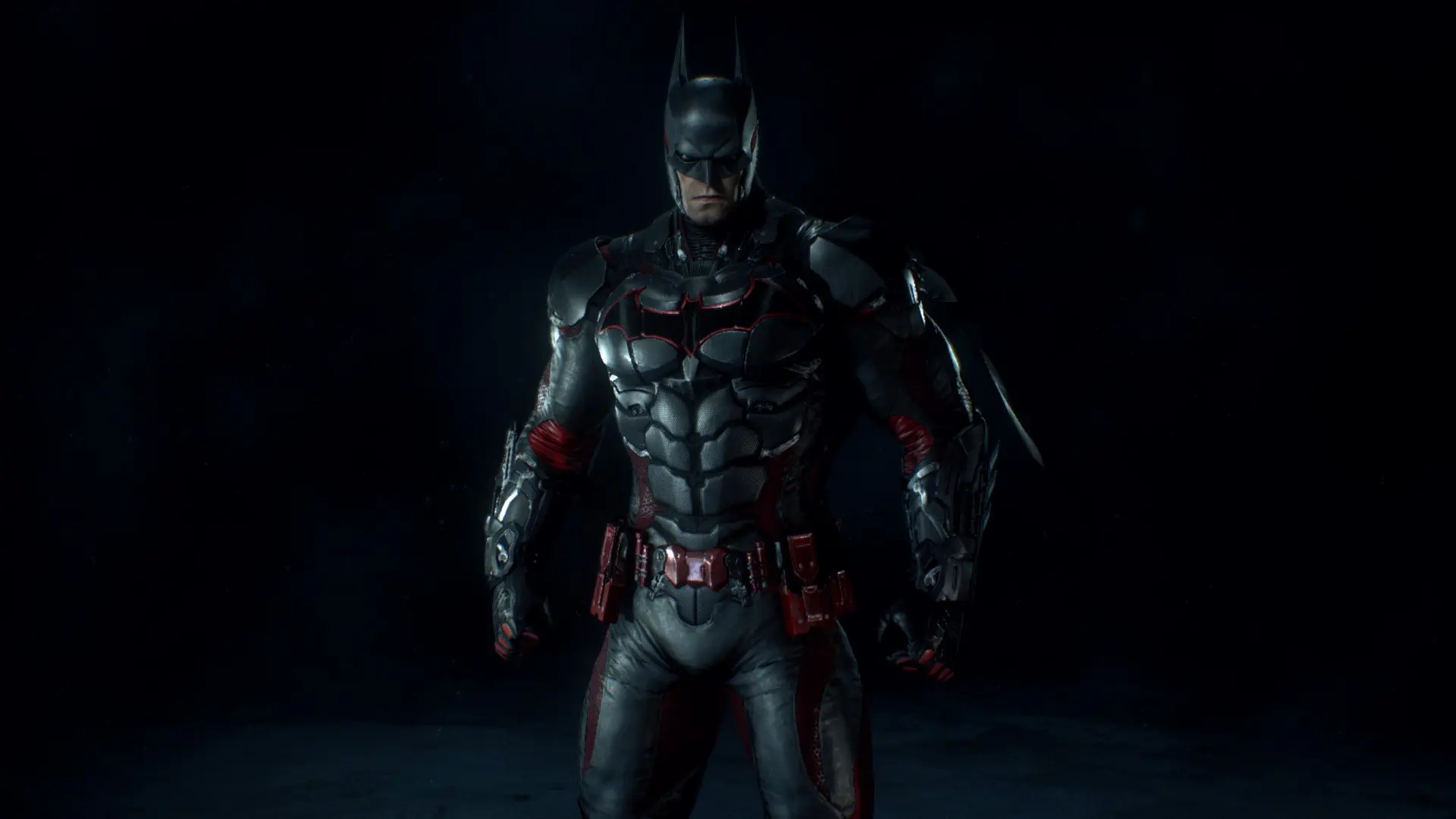 Black-Red Batman V8.04 at Batman: Arkham Knight Nexus - Mods and community