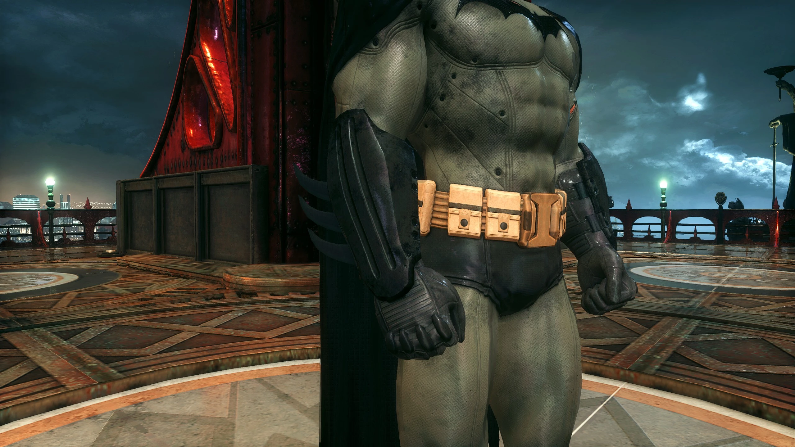 Damaged Arkham Asylum batman at Batman: Arkham Knight Nexus - Mods and ...