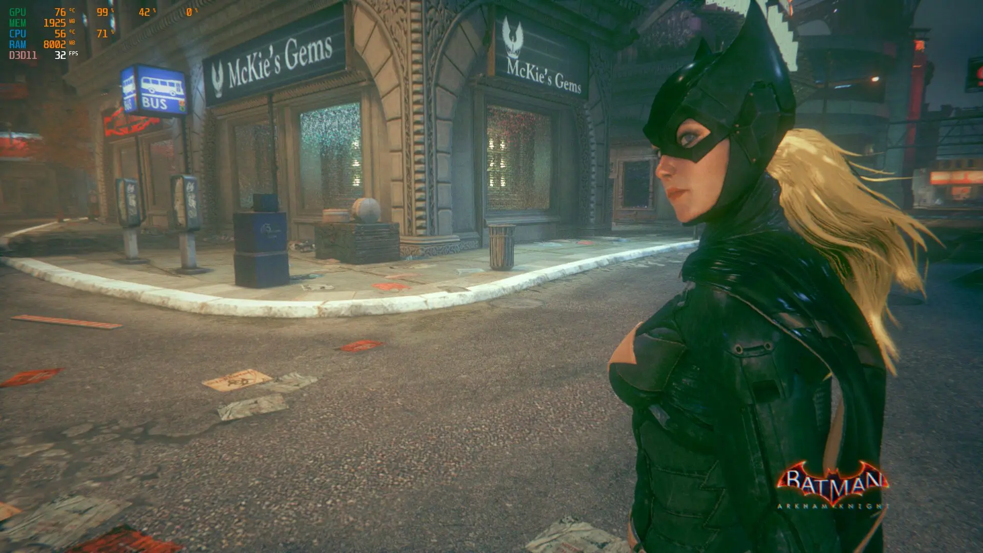 Batgirl Blonde Like Alicia At Batman Arkham Knight Nexus Mods And