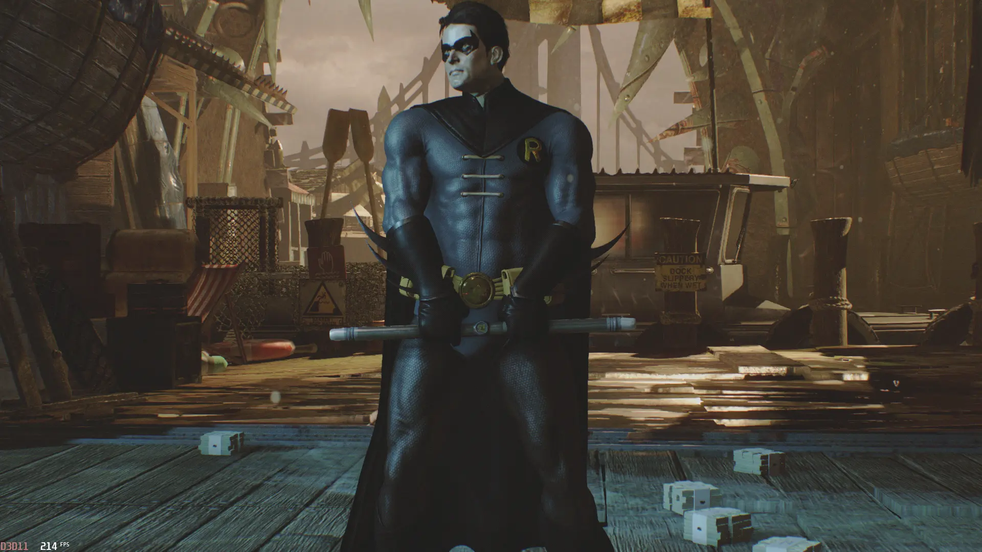 Young Justice Robin Stealth Suit New Suit Slot At Batman Arkham Knight Nexus Mods And Community