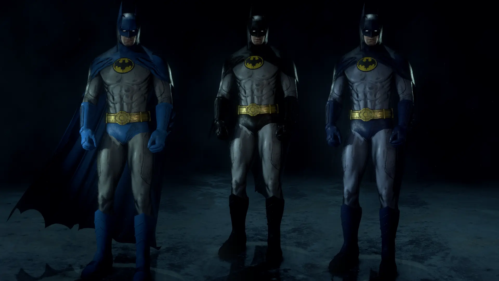 1989 Batman Skin Recolor Packs New Suit Slots At Batman Arkham Knight Nexus Mods And Community