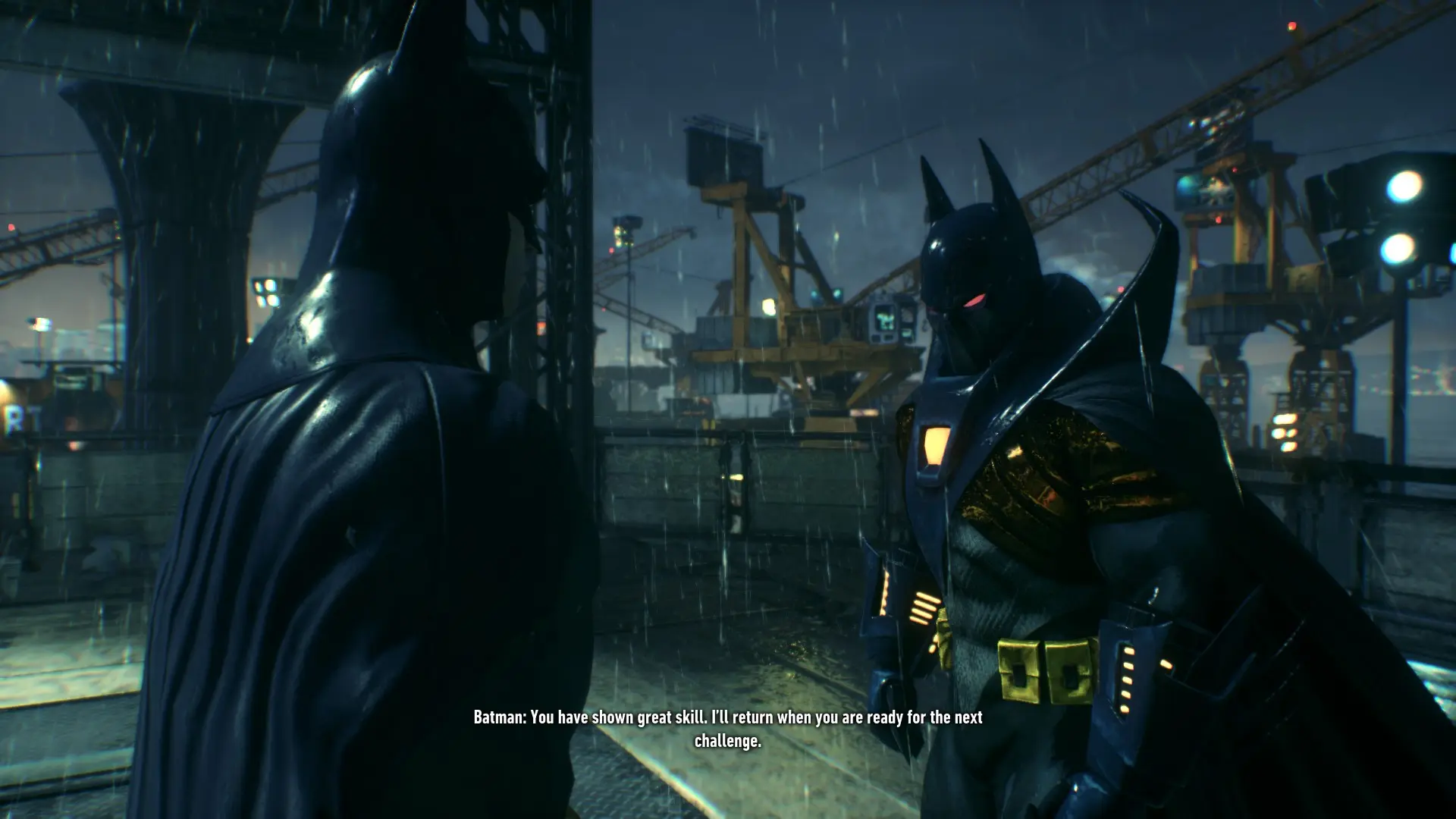 Arkham Origins Knightfall Batman (New Suit Slot) at Batman: Arkham ...