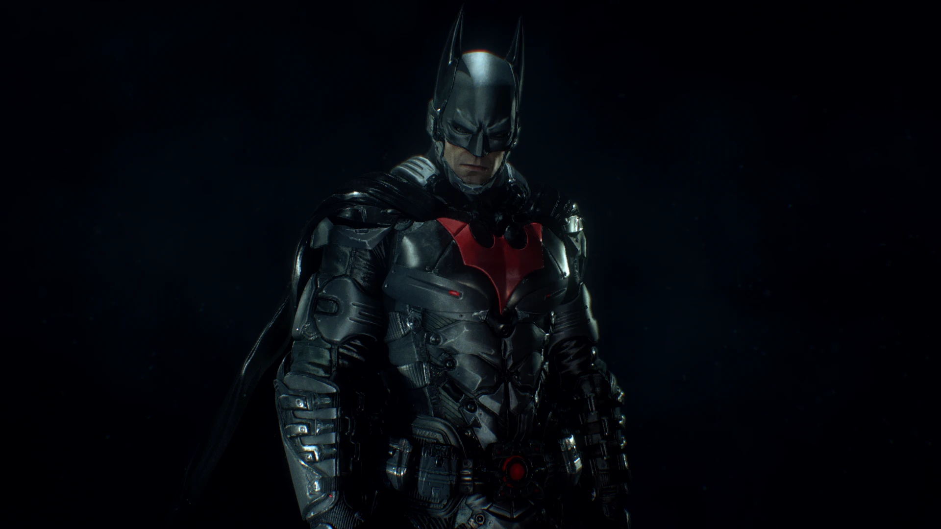 New Batman Beyond Eyes Cape (New Suit Slot) at Batman: Arkham Knight ...