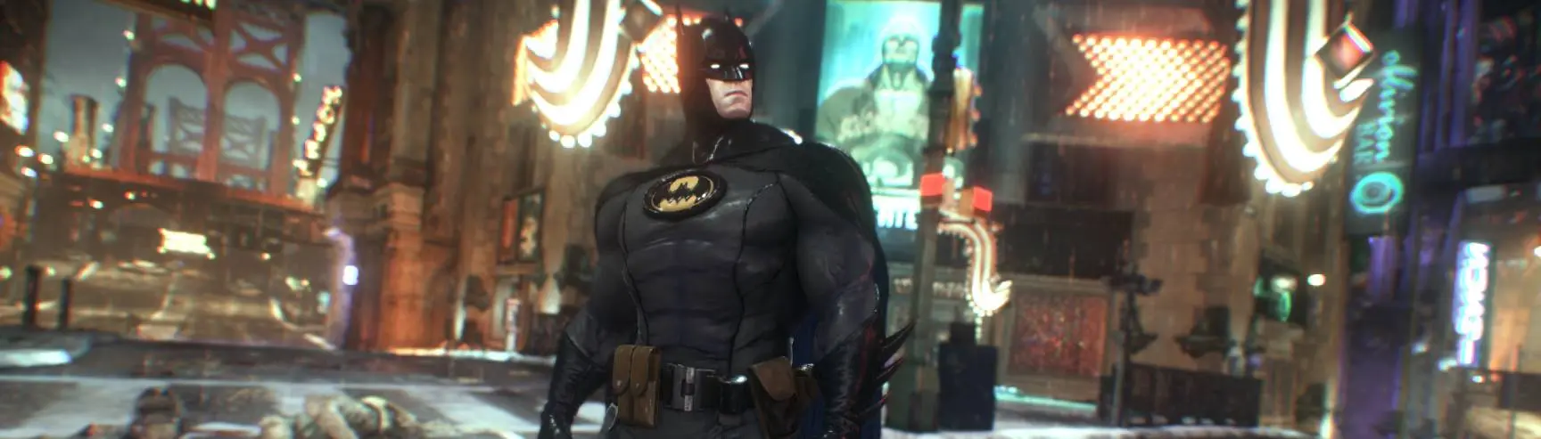 Black And Blue Crusader Suit New Suit Slot At Batman Arkham Knight Nexus Mods And Community