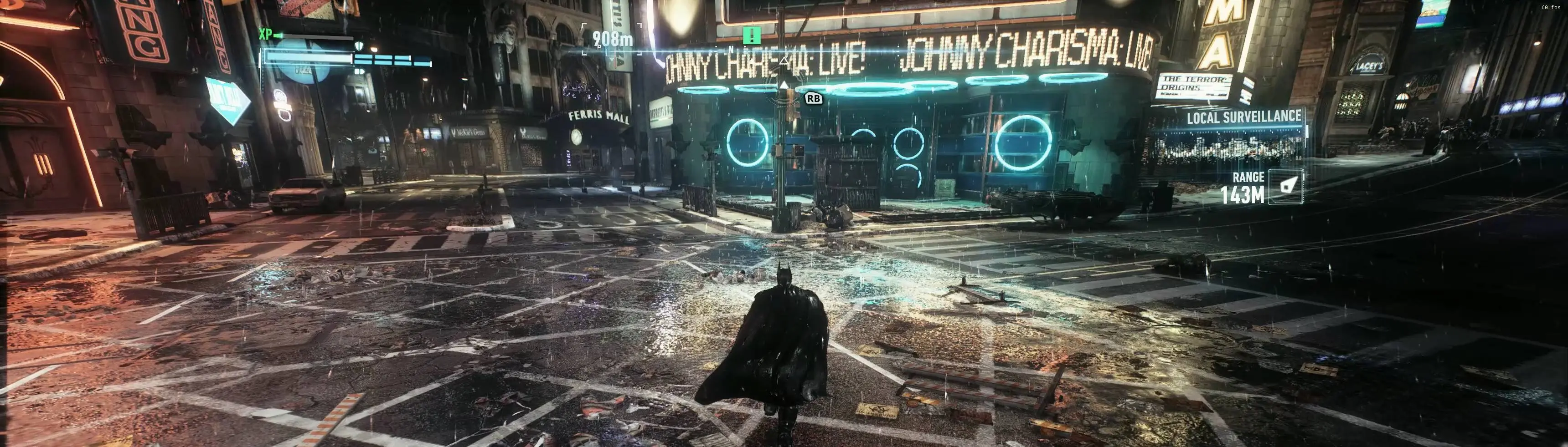 Atmospheric Arkham - RTGI Optional at Batman: Arkham Asylum Nexus