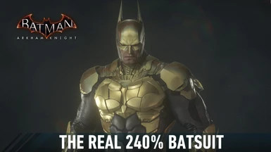 The REAL 240 Batsuit