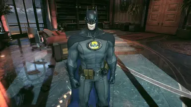 Black and Blue Crusader Suit (New Suit Slot) at Batman: Arkham Knight ...