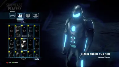 Xenon Knight v5.4 Suit (Tyler Azuron)